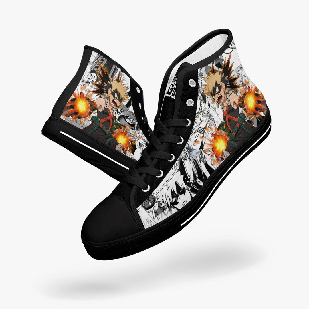 My Hero Academia Bakugou A-Star Mid Anime Shoes _ My Hero Academia _ Ayuko