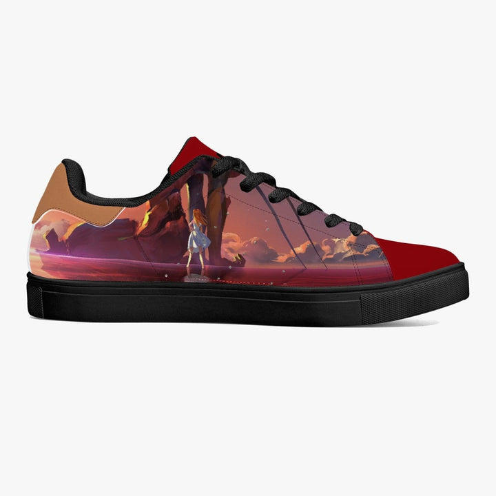 Neon Genesis Evangelion Asuka Langley Soryu Skate Anime Shoes _ Neon Genesis Evangelion _ Ayuko