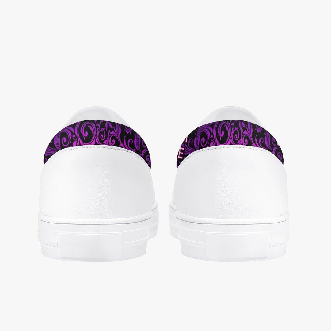 Death Note Misa Purple Kids Slip Ons Anime Shoes _ Death Note _ Ayuko