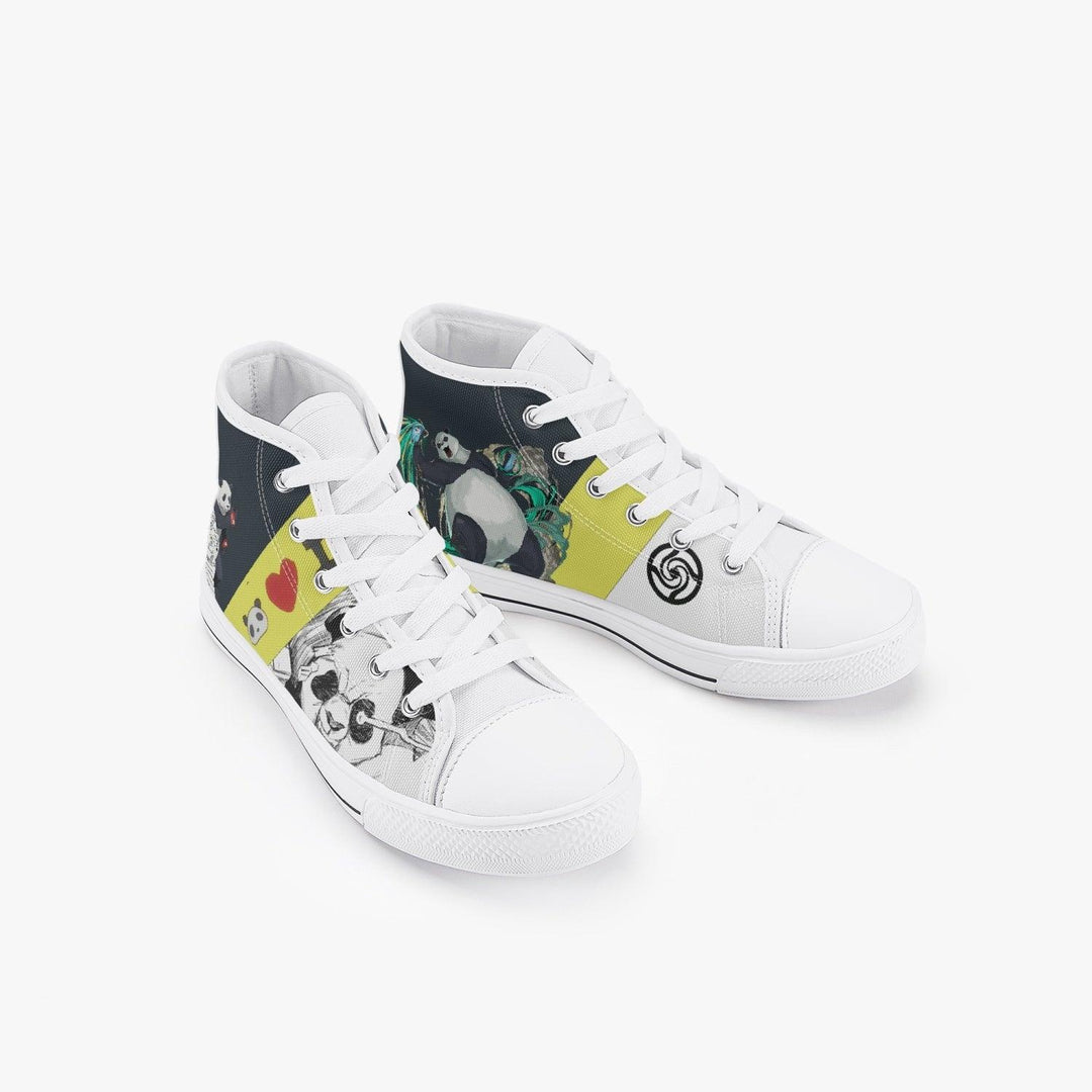 Jujutsu Kaisen Panda Kids A-Star High Anime Shoes _ Jujutsu Kaisen _ Ayuko