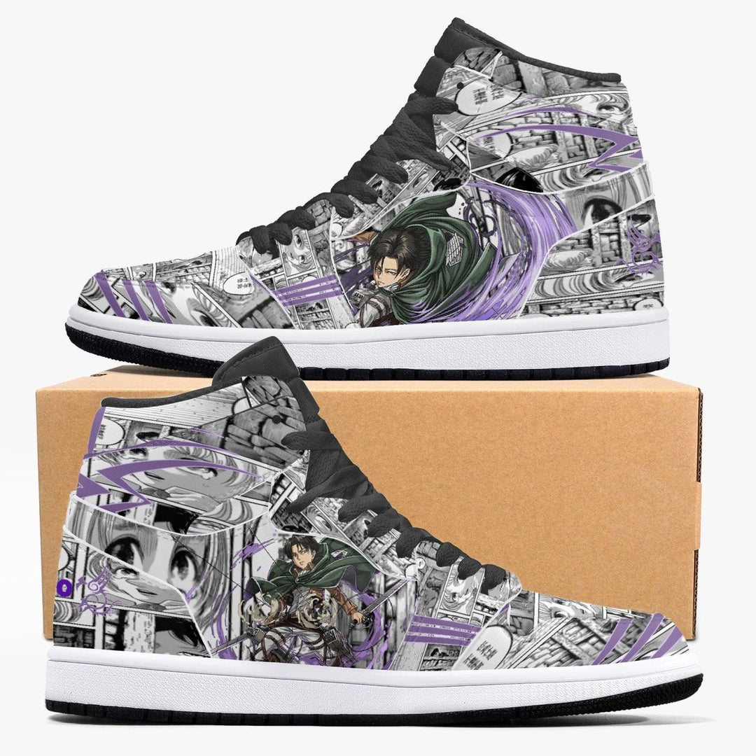 Attack On Titan Levi Ackerman JD1 Anime Shoes _ Attack On Titan _ Ayuko