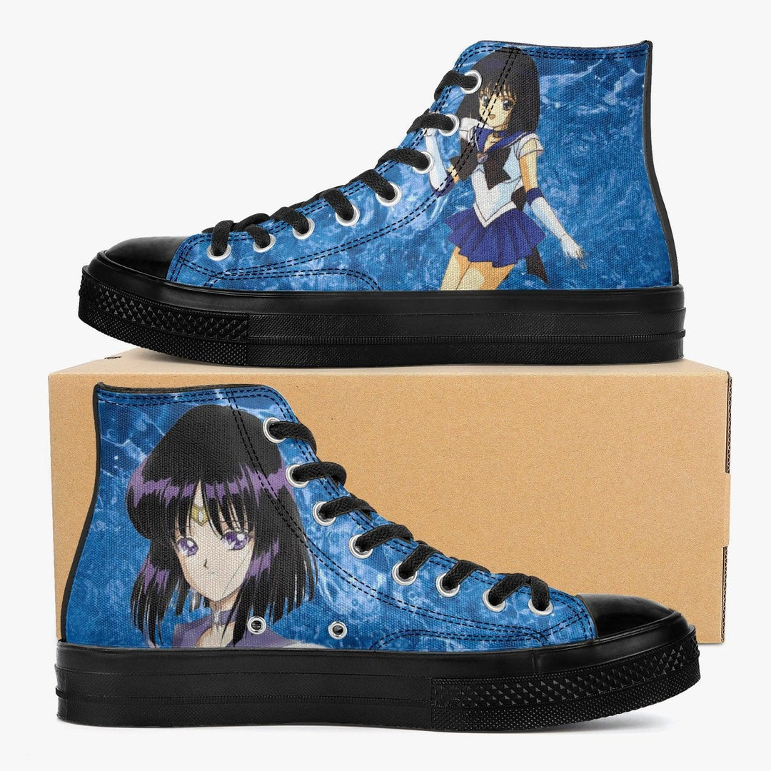 Sailor Moon Sailor Saturn A-Star High Anime Shoes _ Sailor Moon _ Ayuko