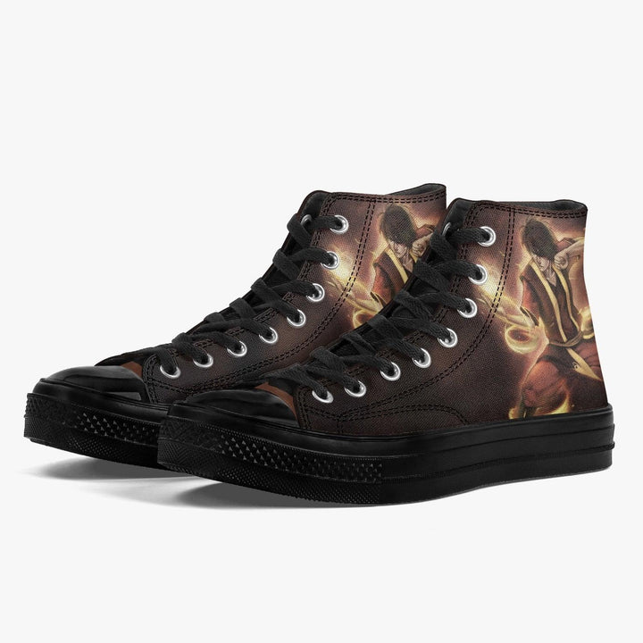 Avatar The Last Airbender Zuko A-Star High Anime Shoes _ Avatar The Last Airbender _ Ayuko