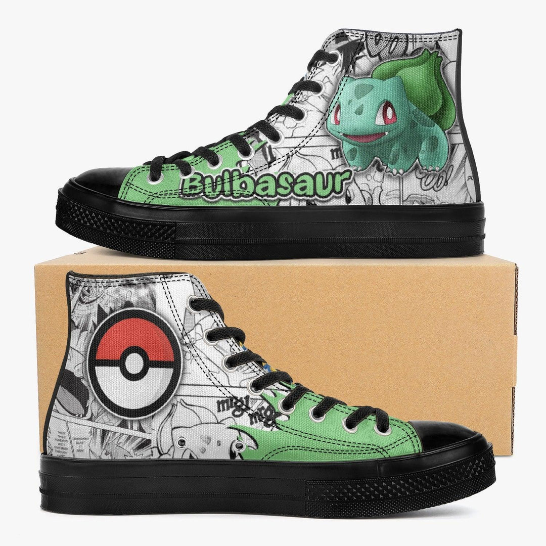 Pokemon Bulbasaur A-Star High Anime Shoes _ Pokemon _ Ayuko