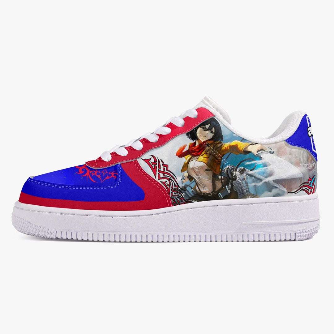 Attack On Titan Mikasa Ackerman AF1 Anime Shoes _ Attack On Titan _ Ayuko