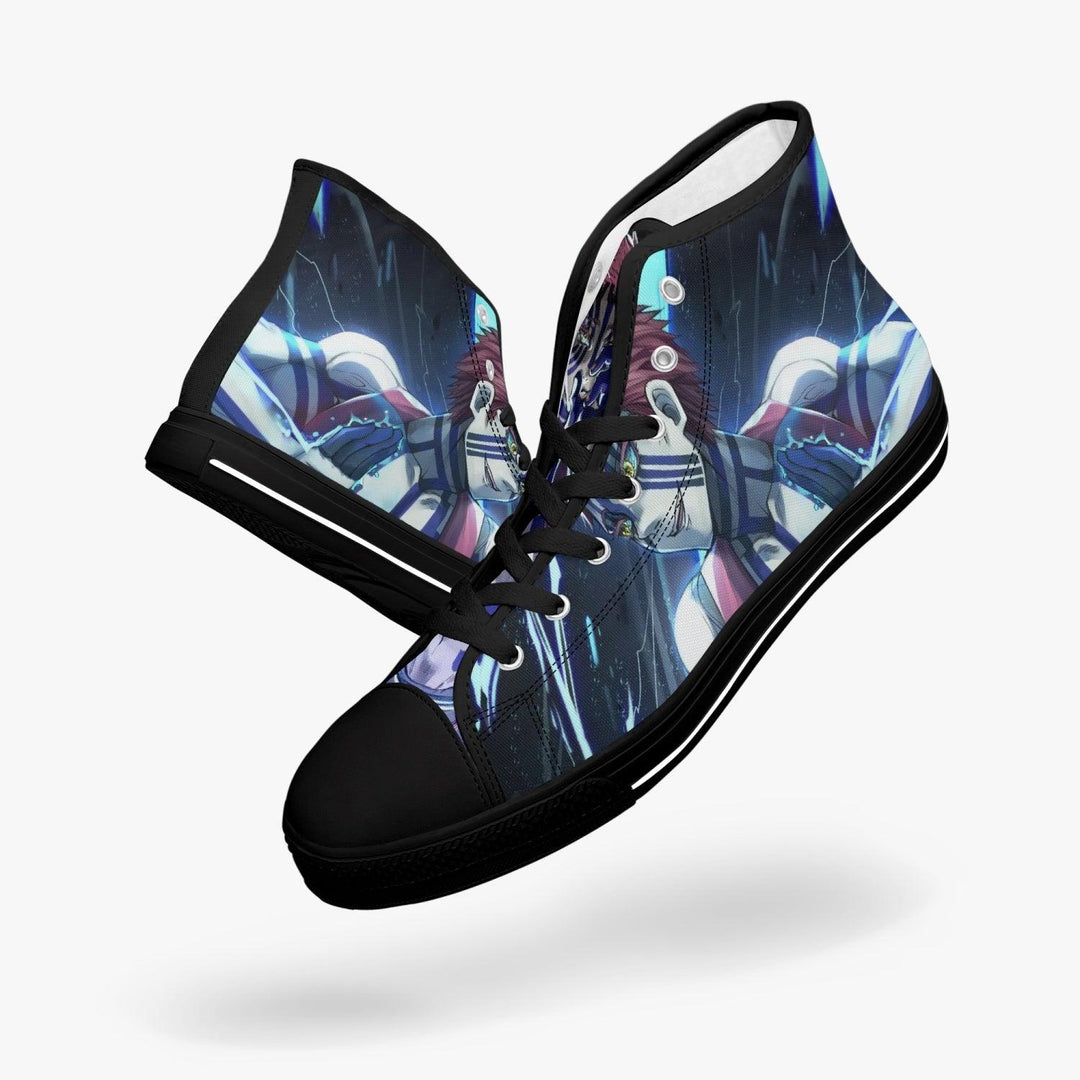 Demon Slayer Akaza A-Star Mid Anime Shoes _ Demon Slayer _ Ayuko