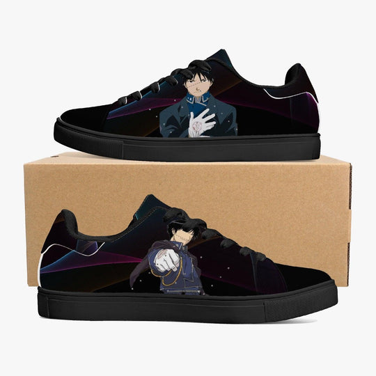 Fullmetal Alchemist Roy Mustang Skate Anime Shoes _ Fullmetal Alchemist _ Ayuko