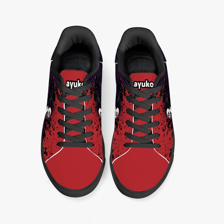 Death Note Ryuk Purple/Red Skate Anime Shoes _ Death Note _ Ayuko