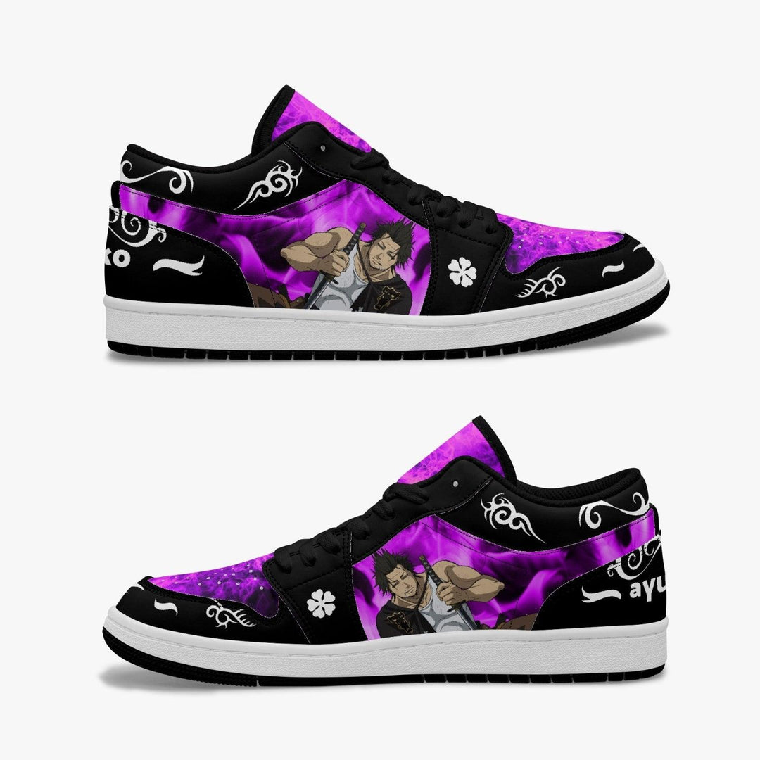 Black Clover Yami Sukehiro JD1 Low Anime Shoes _ Black Clover _ Ayuko