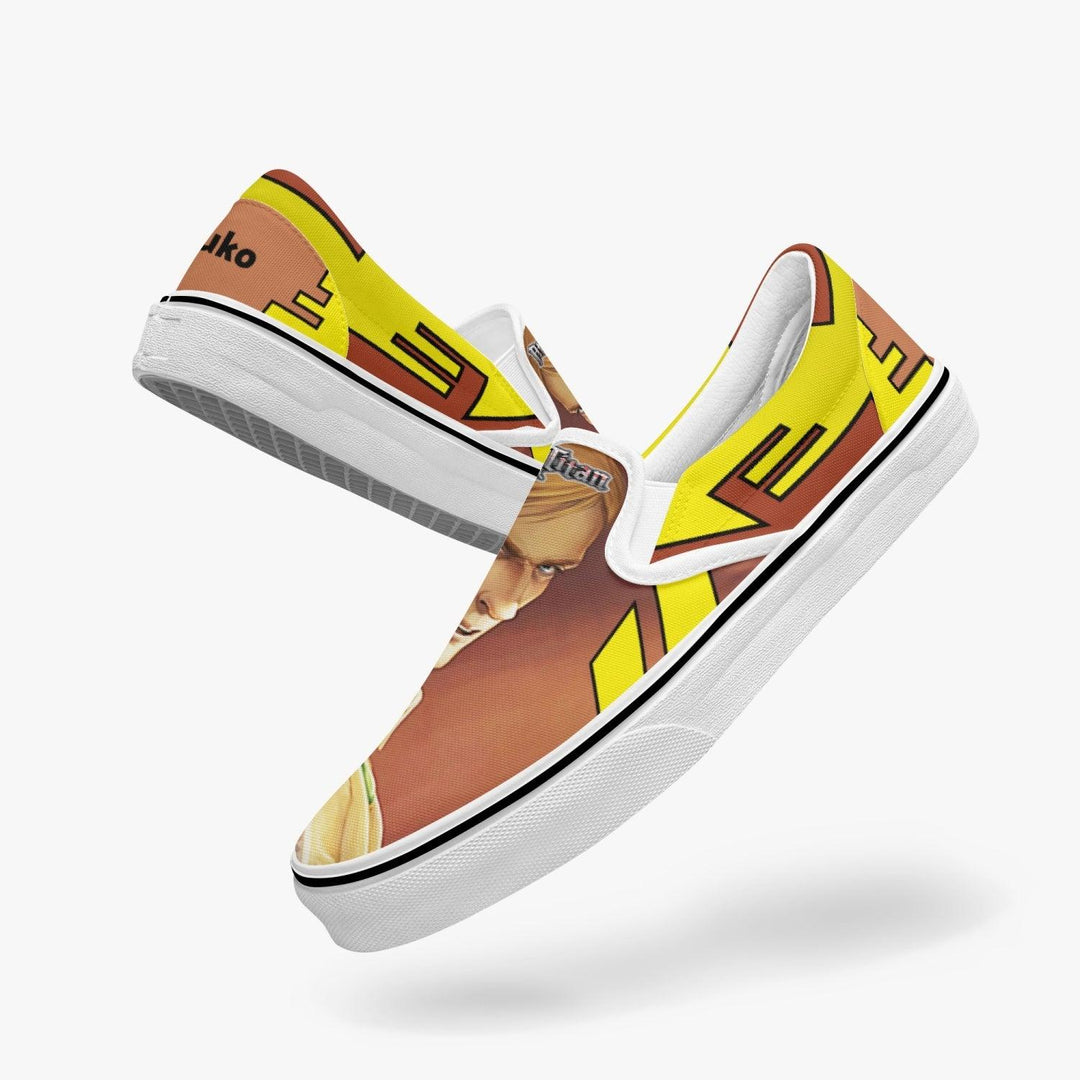 Attack On Titan Erwin Smith Slip Ons Anime Shoes _ Attack On Titan _ Ayuko