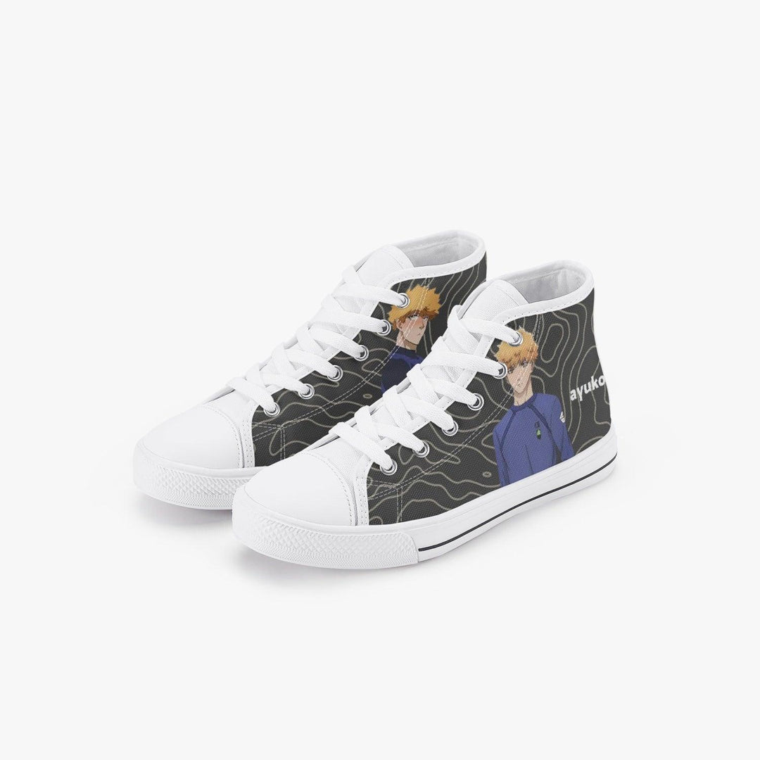 Blue Lock Rensuke Kunigami Kids A-Star High Anime Shoes _ Blue Lock _ Ayuko