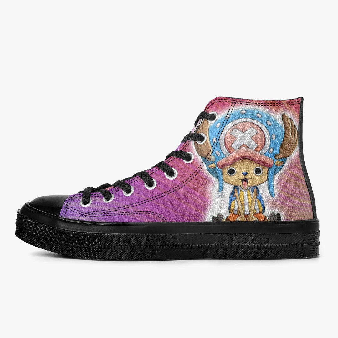 One Piece Chopper A-Star High Black Anime Shoes _ One Piece _ Ayuko