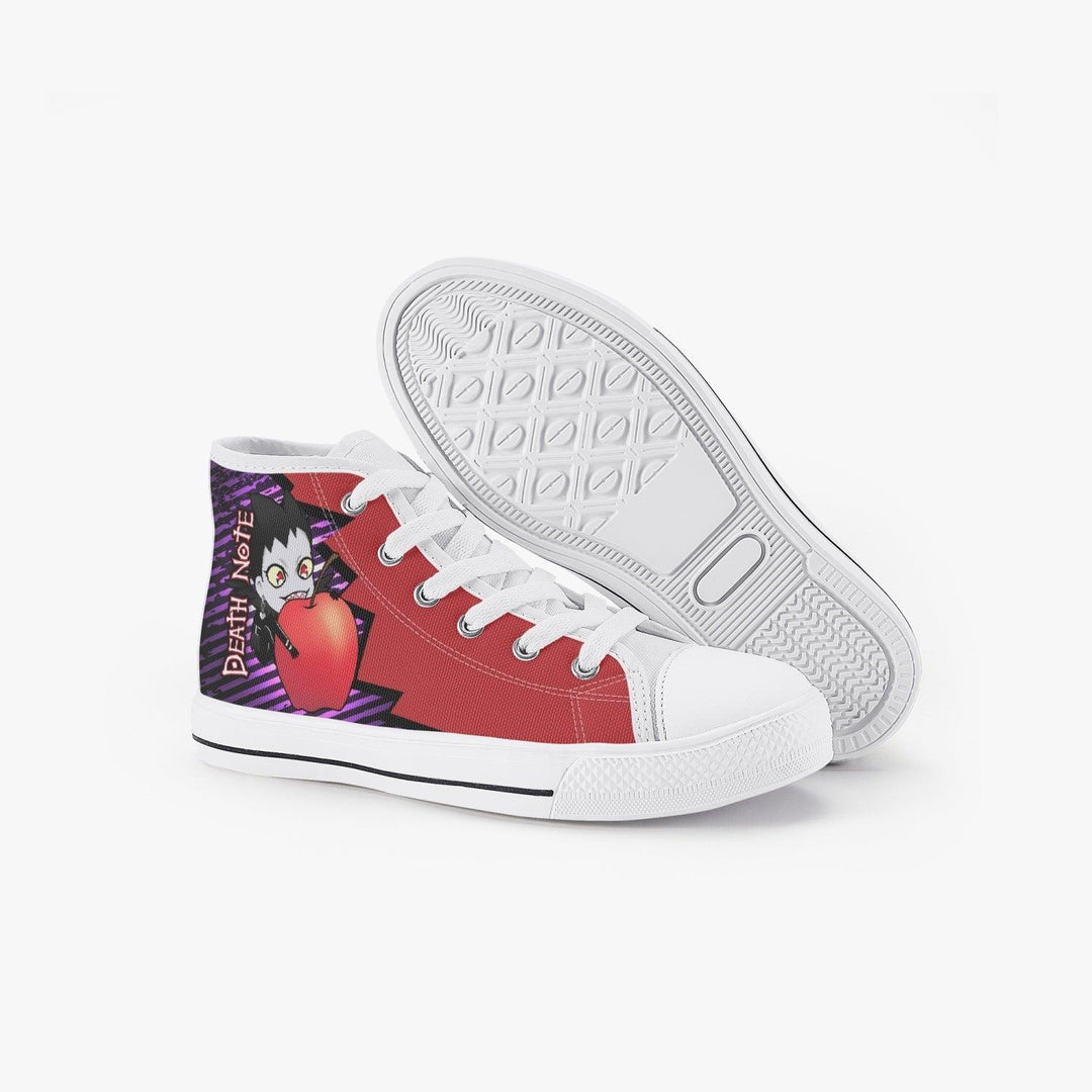 Death Note Ryuk Apple Kids A-Star High Anime Shoes _ Death Note _ Ayuko