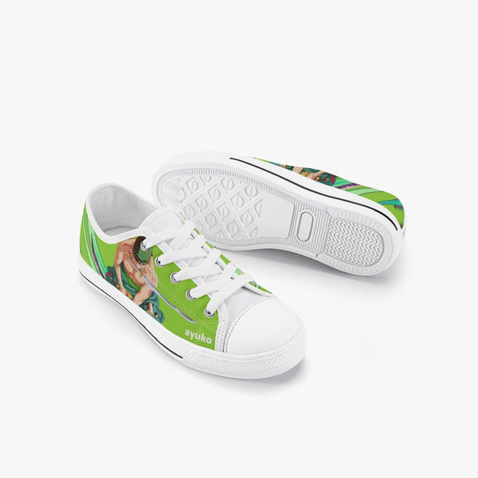 One Piece Zoro Kids A-Star Low Anime Shoes _ One Piece _ Ayuko