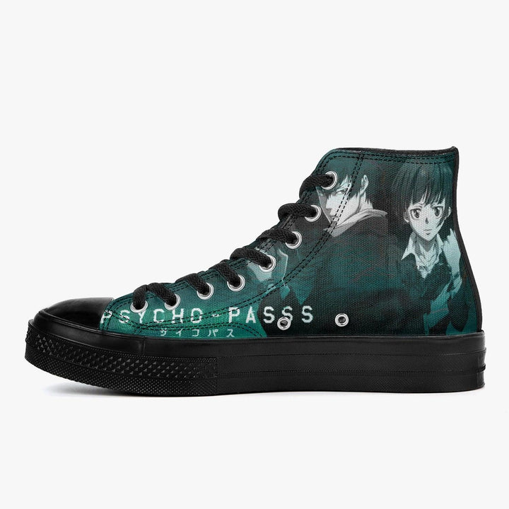 Psycho-Pass Kogami x Mika A-Star High Anime Shoes _ Psycho-Pass _ Ayuko