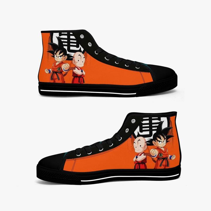 Dragon Ball Z Son Goku and Krillin A-Star Mid Anime Shoes _ Dragon Ball Z _ Ayuko