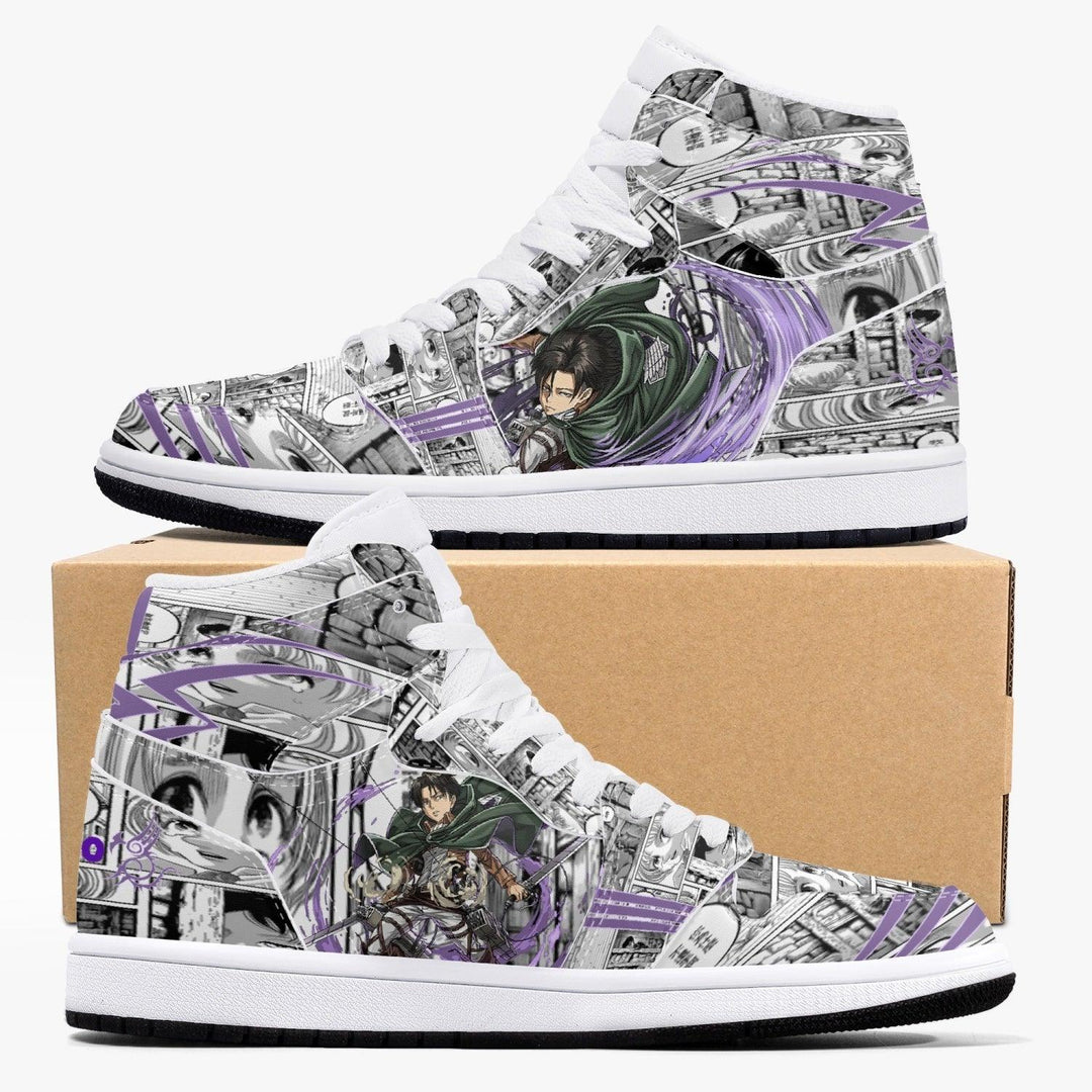 Attack On Titan Levi Ackerman JD1 Anime Shoes _ Attack On Titan _ Ayuko