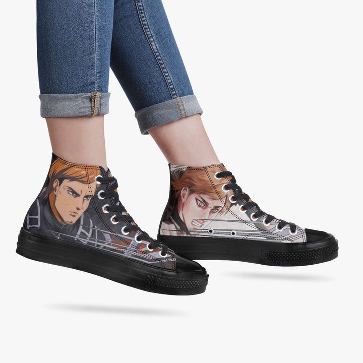 Attack On Titan Jean Kristein A-Star High Anime Shoes _ Attack On Titan _ Ayuko