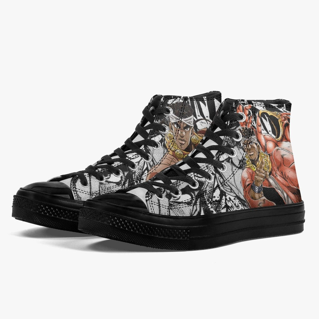 JoJo's Bizarre Adventure Mohammed Avdol A-Star High Anime Shoes _ JoJo's Bizarre Adventure _ Ayuko