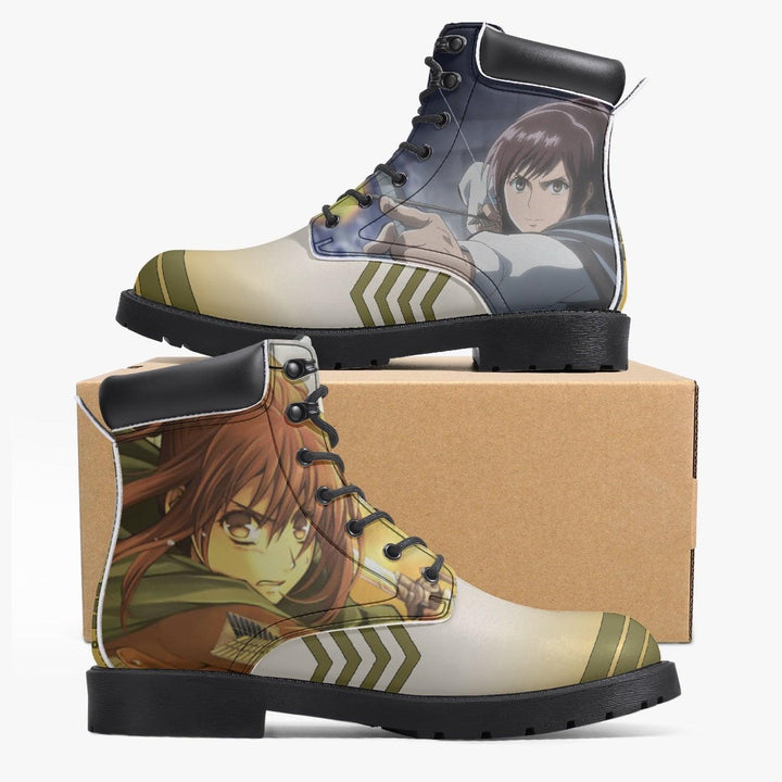 Attack On Titan Sasha Braus All-Season Anime Boots _ Attack On Titan _ Ayuko