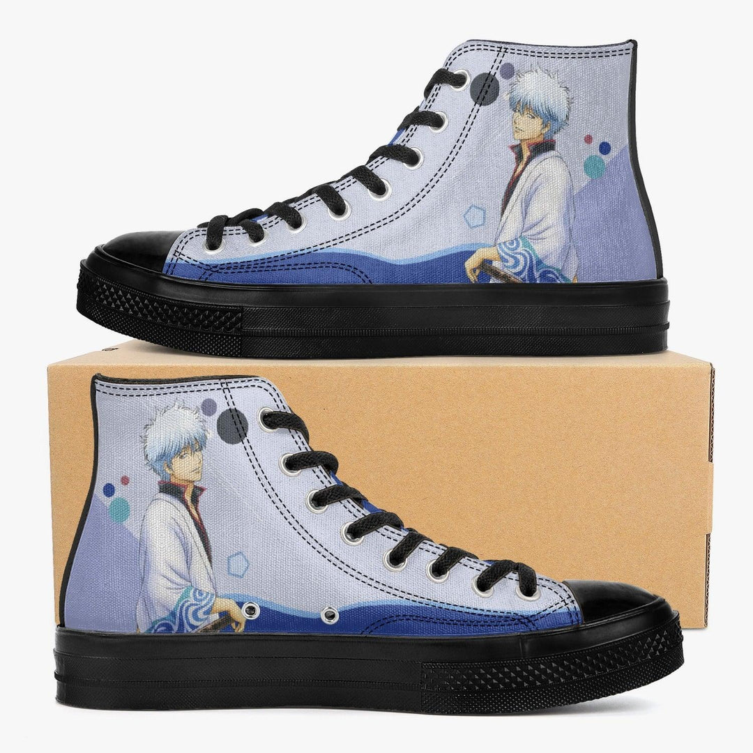 Gintama Sakata Gintoki A-Star High Anime Shoes _ Gintama _ Ayuko