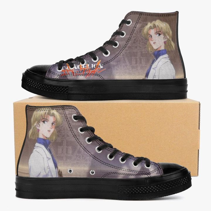 Neon Genesis Evangelion Ritsuko Akagi A-Star High Anime Shoes _ Neon Genesis Evangelion _ Ayuko