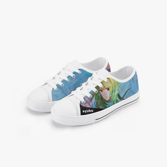 Assassination Classroom Kayano Kaede Kids A-Star Low Anime Shoes _ Assassination Classroom _ Ayuko