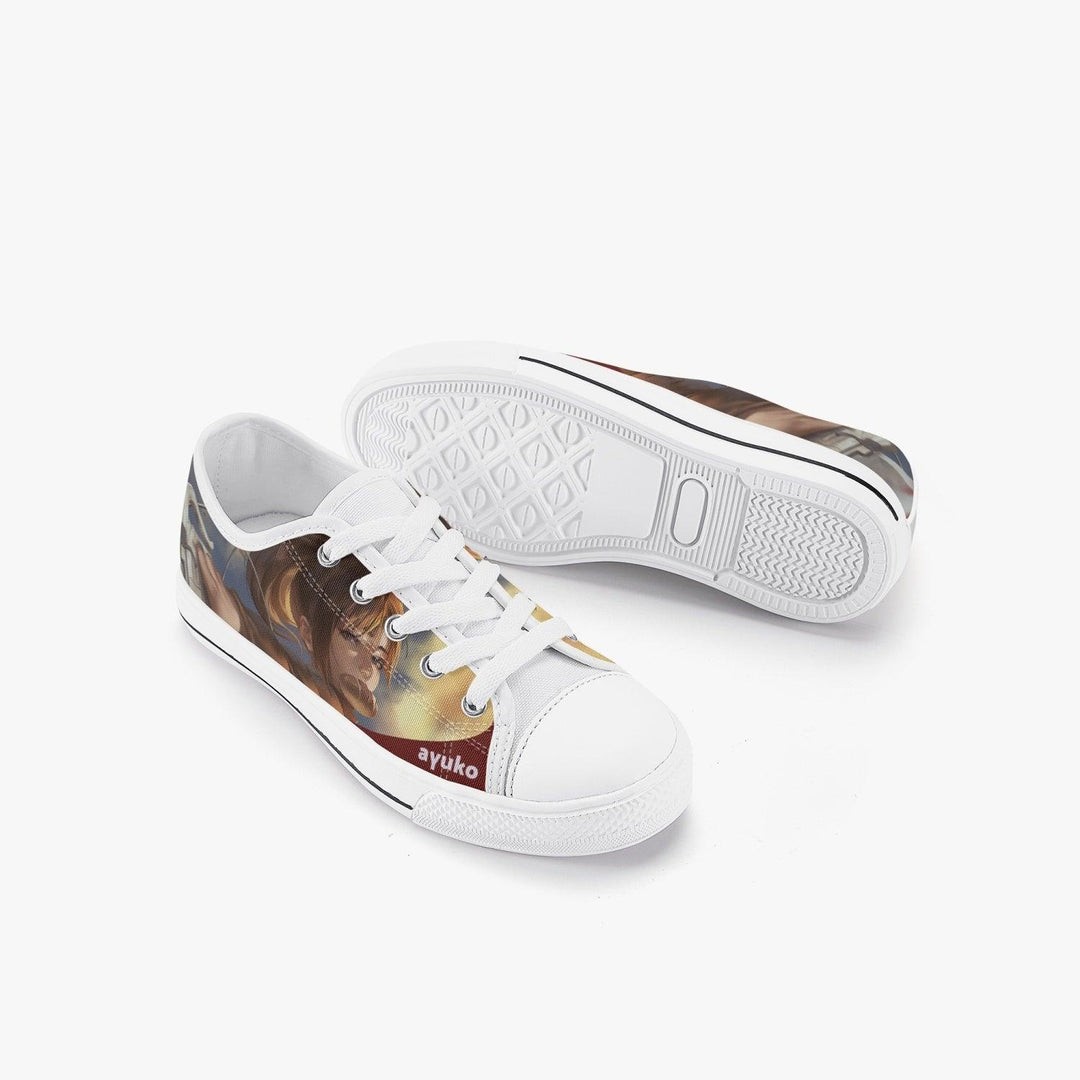 Attack On Titan Hange Zoe Kids A-Star Low Anime Shoes _ Attack On Titan _ Ayuko