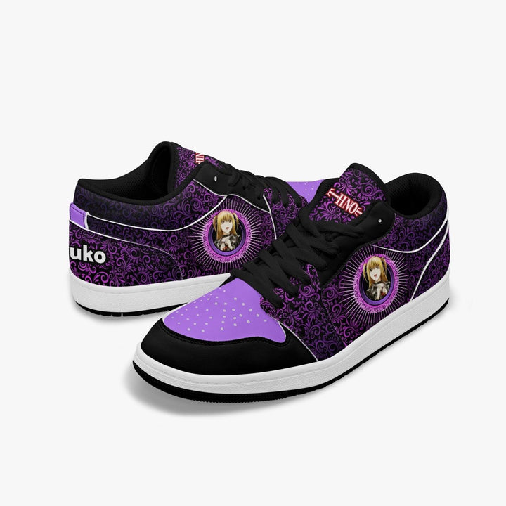 Death Note Misa Amane Purple - JD1 Low Anime Shoes _ Death Note _ Ayuko