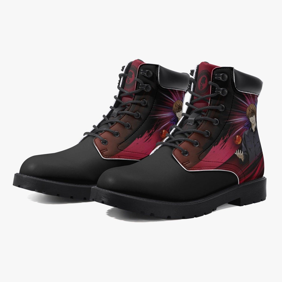 Death Note Light Yagami Apple Boots Anime Shoes _ Death Note _ Ayuko