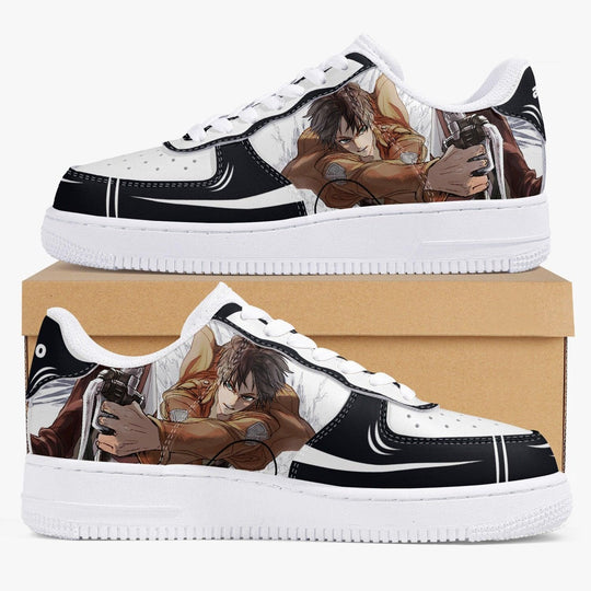 Attack On Titan Eren Yeager AF1 Anime Shoes _ Attack On Titan _ Ayuko