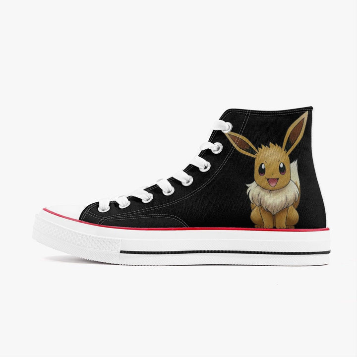 Pokemon Cute Eevee A-Star High Anime Shoes _ Pokemon _ Ayuko