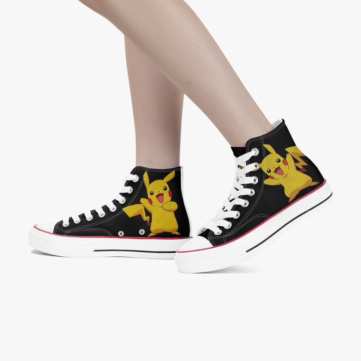 Pokemon Cute Pikachu A-Star High Anime Shoes _ Pokemon _ Ayuko