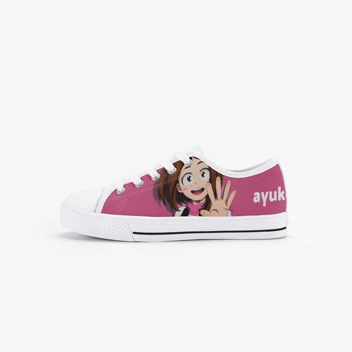 My Hero Academia Ochaco Uraraka Kids A-Star Low Anime Shoes _ My Hero Academia _ Ayuko