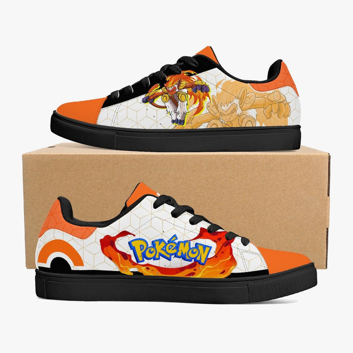 Pokemon Infernape Skate Anime Shoes _ Pokemon _ Ayuko