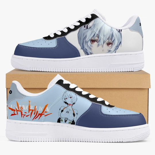 Neon Genesis Evangelion Rei Ayanami Air F1 Anime Shoes _ Neon Genesis Evangelion _ Ayuko