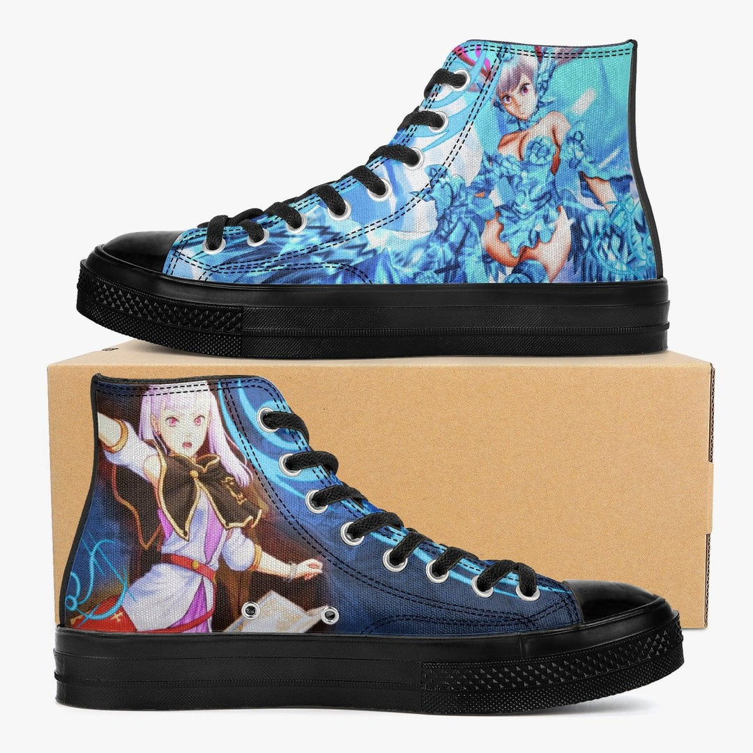 Black Clover Noelle Silva A-Star High Anime Shoes _ Black Clover _ Ayuko