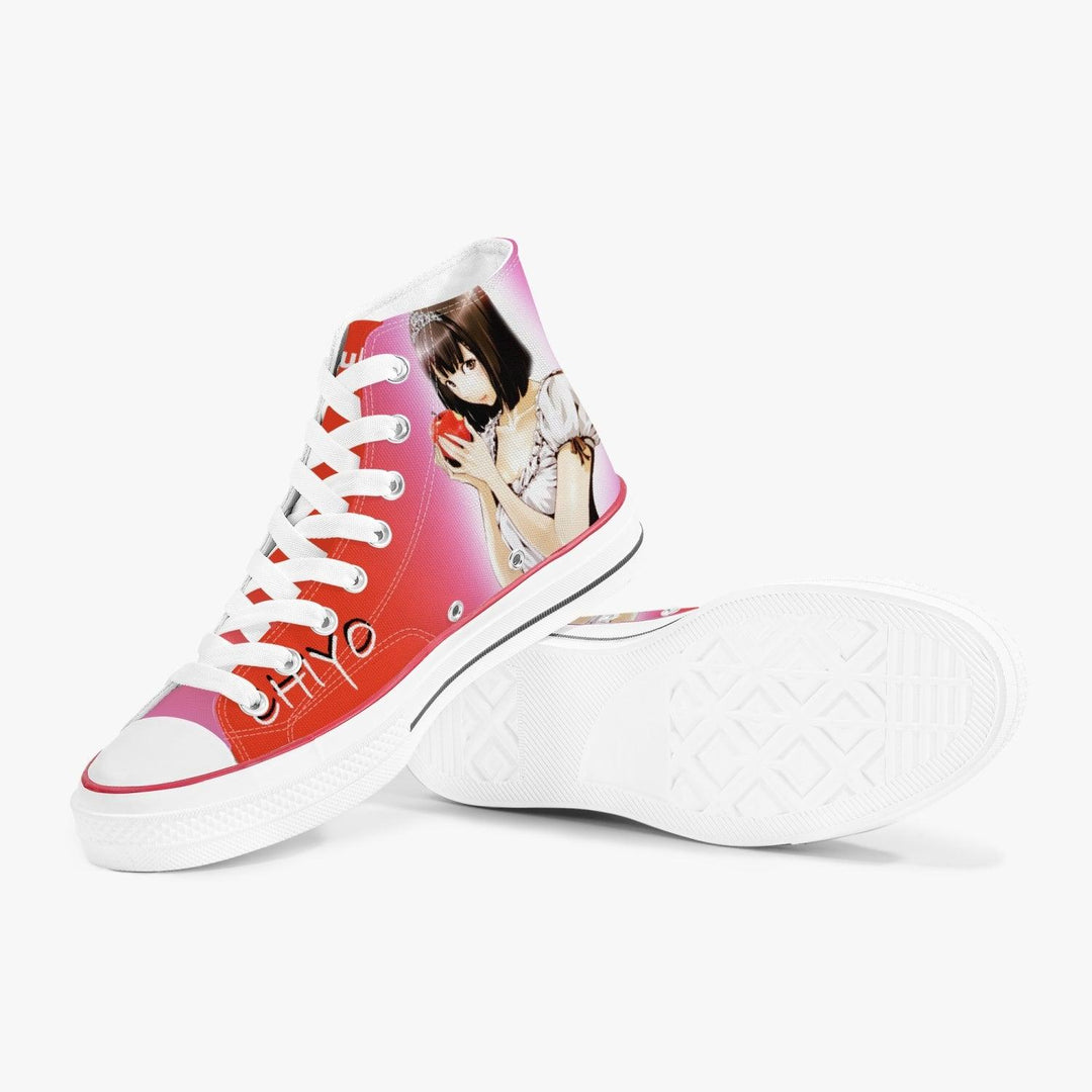 Prison School Chiyo Kurihara A-Star High White Anime Shoes _ Prison School _ Ayuko