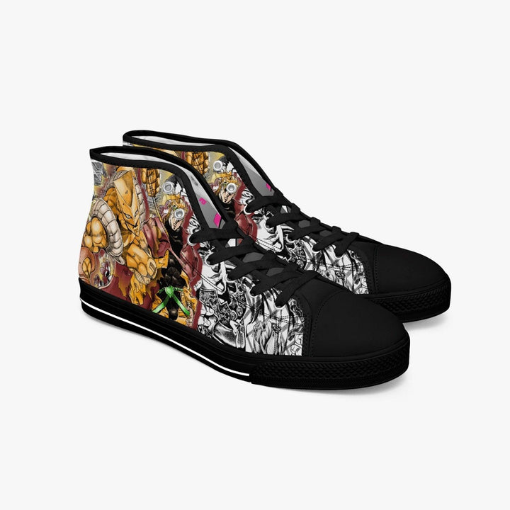 JoJo's Bizarre Adventure Dio Brando A-Star Mid Anime Shoes _ JoJo's Bizarre Adventure _ Ayuko