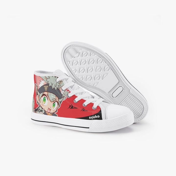 Black Clover Asta Kids A-Star High Anime Shoes _ Black Clover _ Ayuko