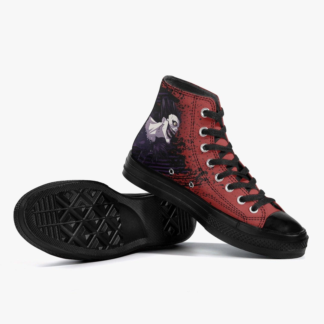 Death Note Ryuk Red Black A-Star High Anime Shoes _ Death Note _ Ayuko