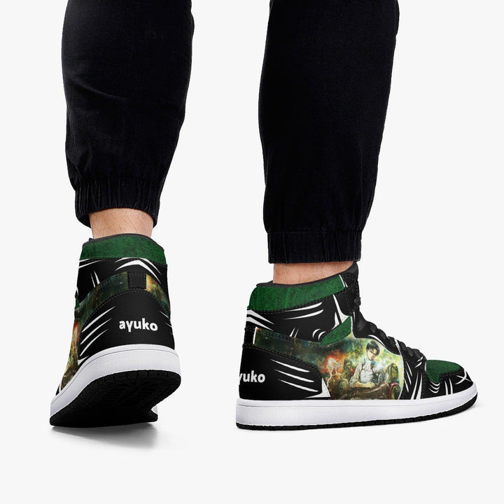 Attack On Titan Levi Ackerman JD1 Anime Shoes _ Attack On Titan _ Ayuko