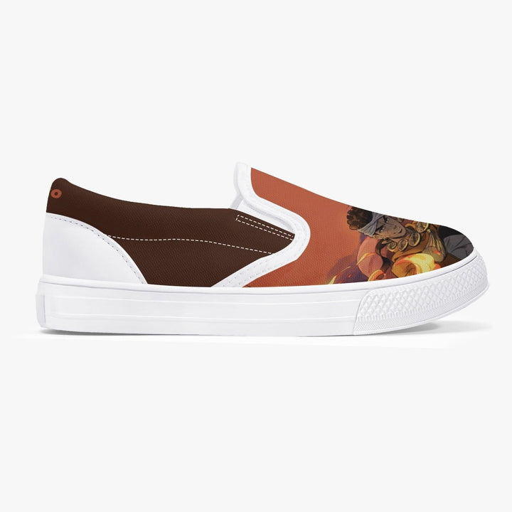 JoJo's Bizarre Adventure Mohammed Avdol Kids Slip Ons Anime Shoes _ JoJo's Bizarre Adventure _ Ayuko