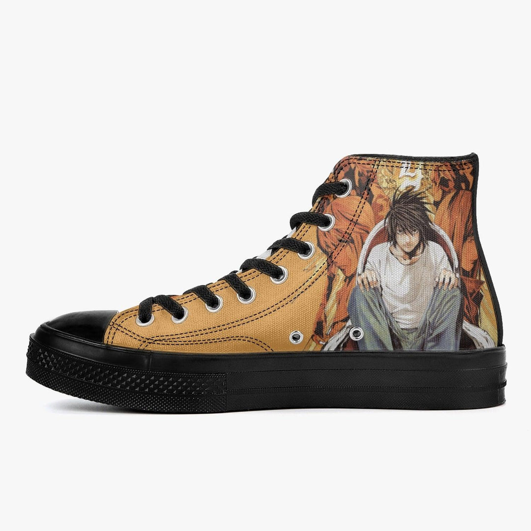 Death Note L Throne A-Star High Anime Shoes _ Death Note _ Ayuko