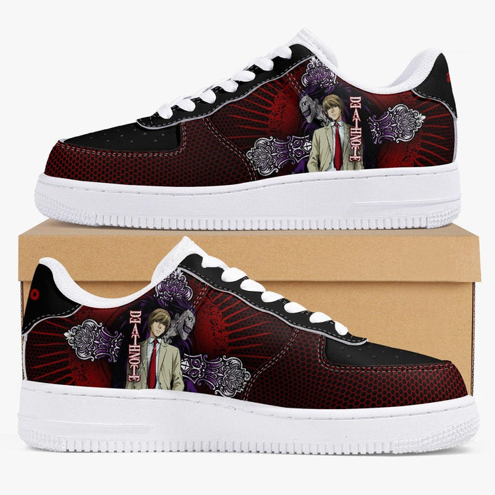 Death Note Light Yagami AF1 Anime Shoes _ Death Note _ Ayuko