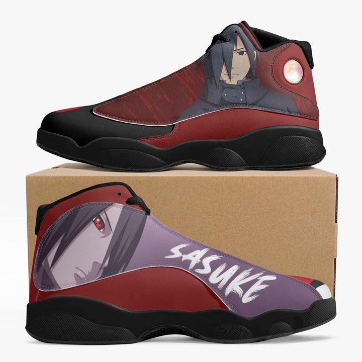 Naruto Shippuden Sasuke Uchiha JD13 Anime Shoes _ Naruto _ Ayuko