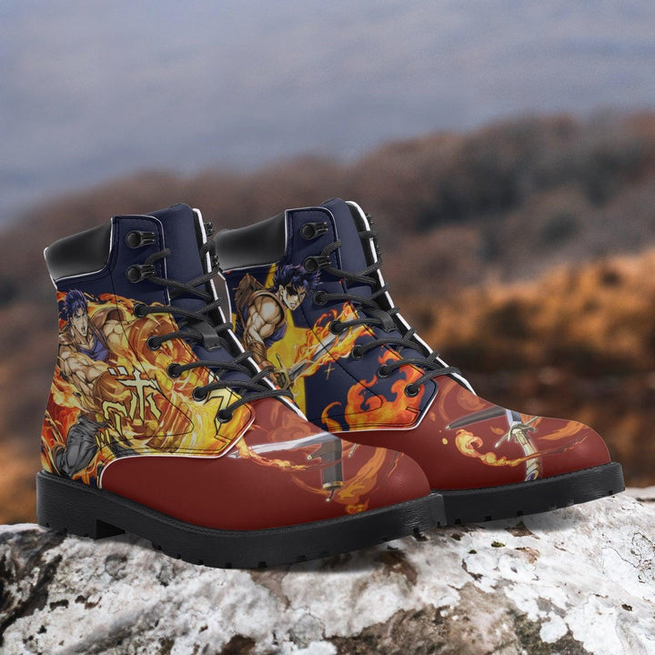 JoJo's Bizarre Adventure Jonathan Joestar All-Season Anime Boots _ JoJo's Bizarre Adventure _ Ayuko