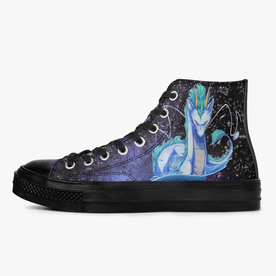 Spirited Away Haku Galaxy A-Star High Anime Shoes _ Spirited Away _ Ayuko