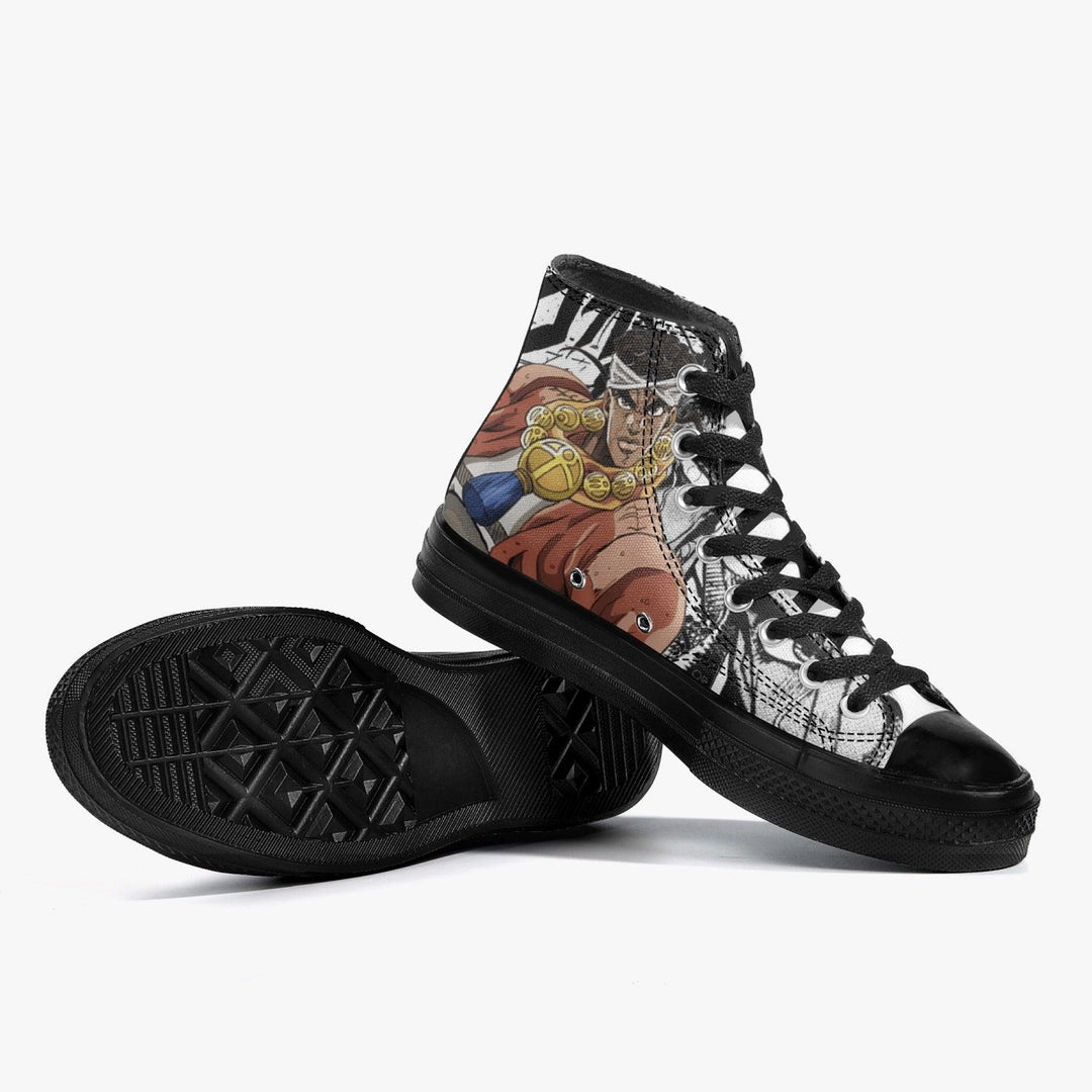 JoJo's Bizarre Adventure Mohammed Avdol A-Star High Anime Shoes _ JoJo's Bizarre Adventure _ Ayuko