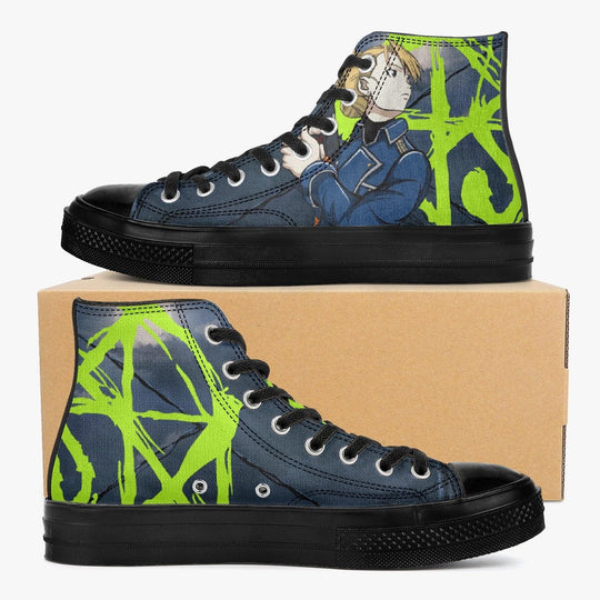 Fullmetal Alchemist Riza A-Star High Anime Shoes _ Fullmetal Alchemist _ Ayuko